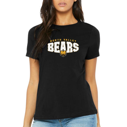 Ladies' T-Shirt Relaxed Jersey Cotton - Bears Bulge