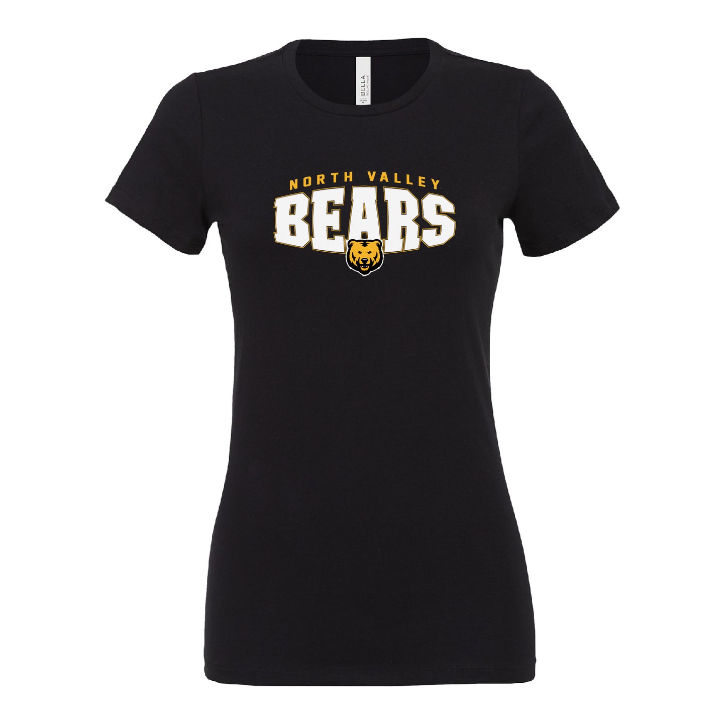 Ladies' T-Shirt Relaxed Jersey Cotton - Bears Bulge