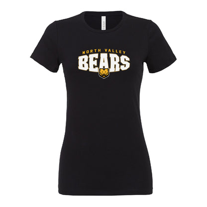 Ladies' T-Shirt Relaxed Jersey Cotton - Bears Bulge