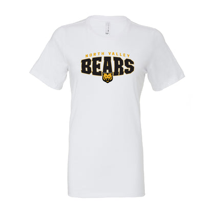 Ladies' T-Shirt Relaxed Jersey Cotton - Bears Bulge