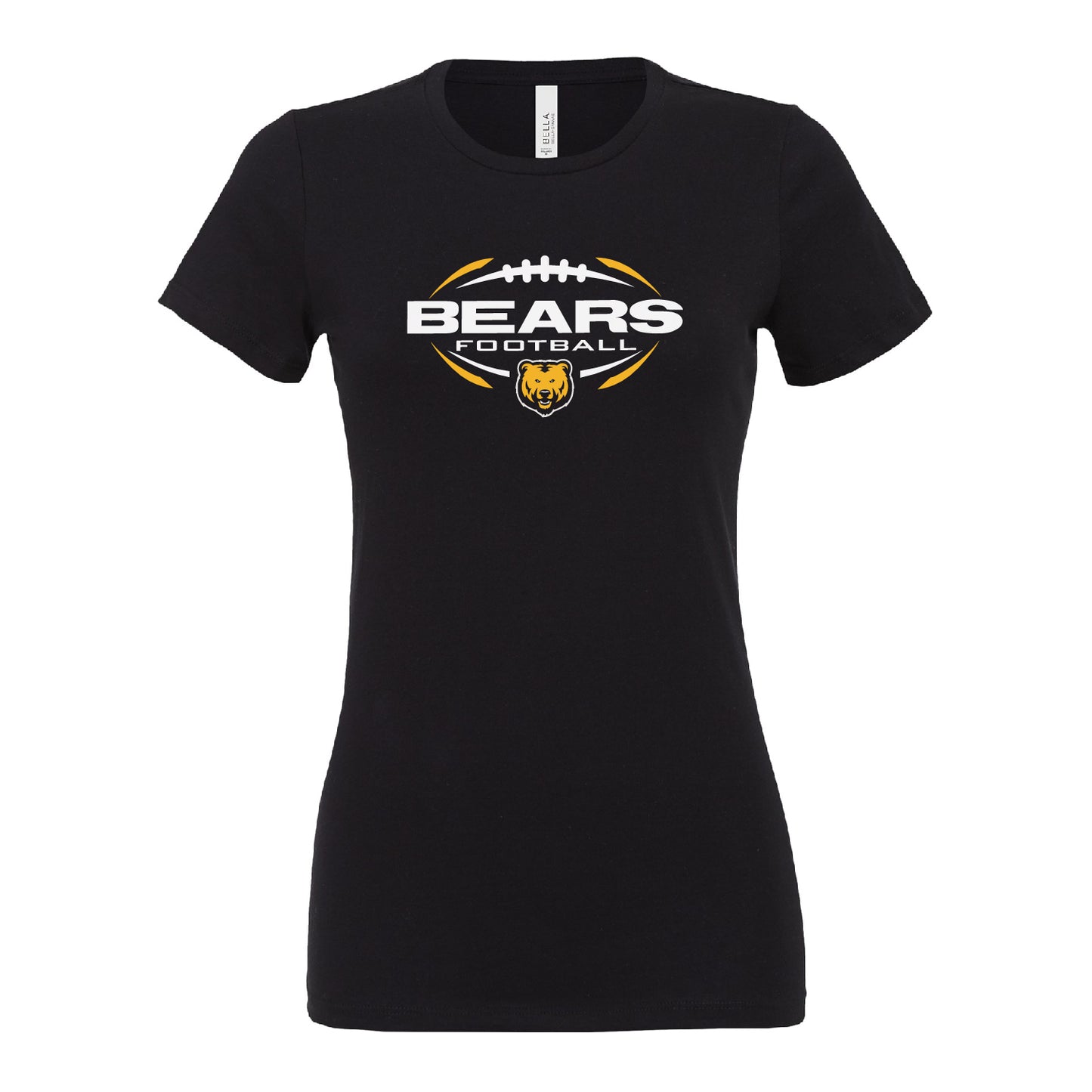 Ladies' T-Shirt Relaxed Jersey Cotton - Bears Football Sleek