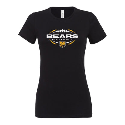 Ladies' T-Shirt Relaxed Jersey Cotton - Bears Football Sleek