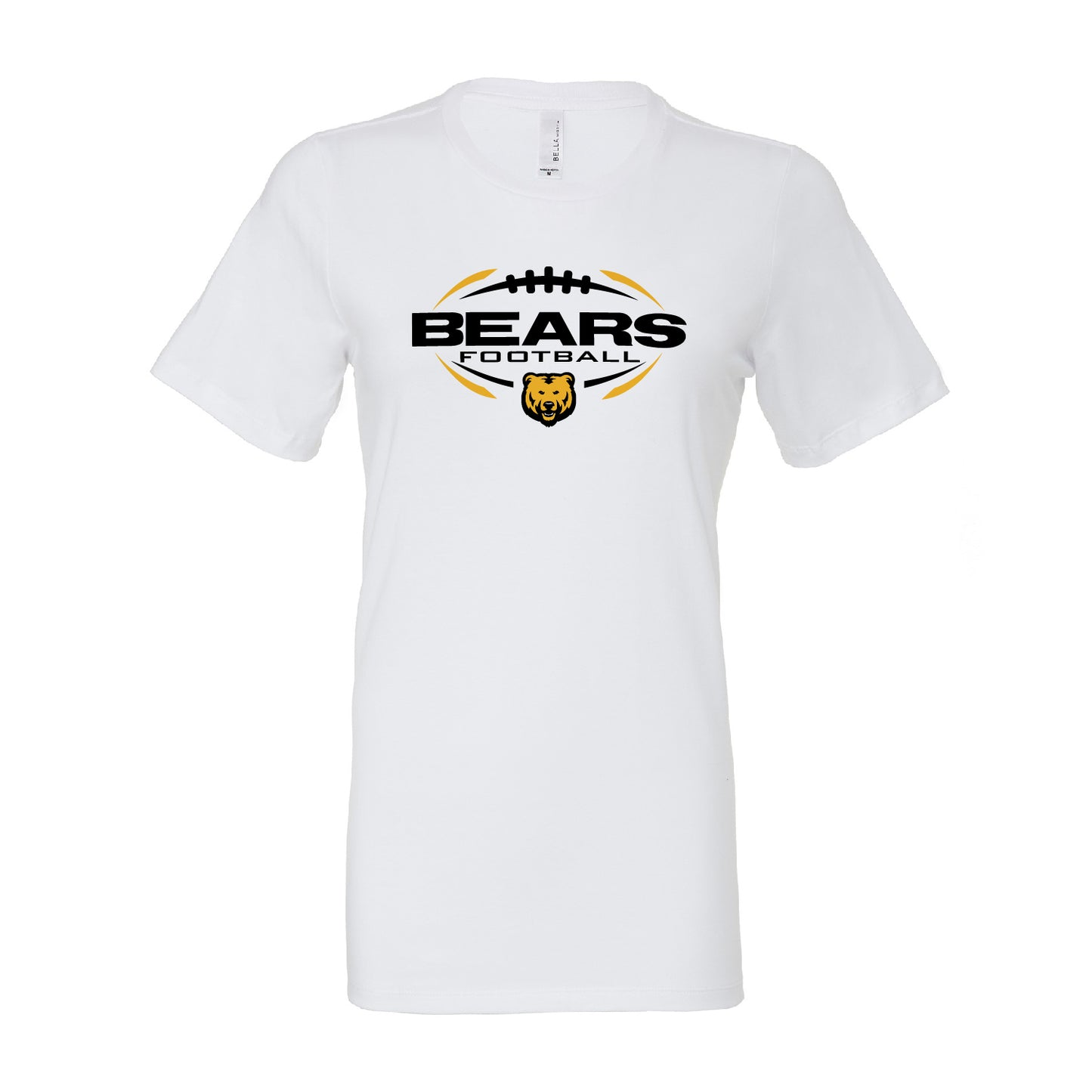 Ladies' T-Shirt Relaxed Jersey Cotton - Bears Football Sleek