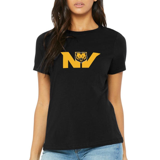 Ladies' T-Shirt Relaxed Jersey Cotton - Main Logo