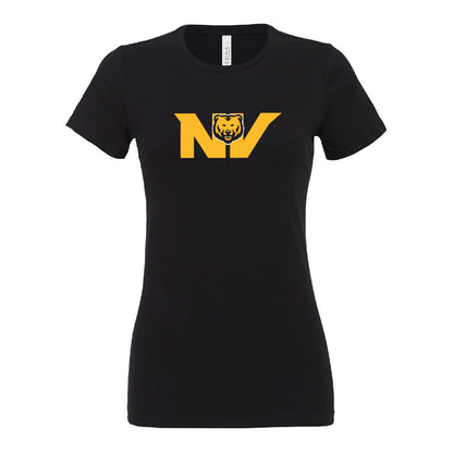 Ladies' T-Shirt Relaxed Jersey Cotton - Main Logo