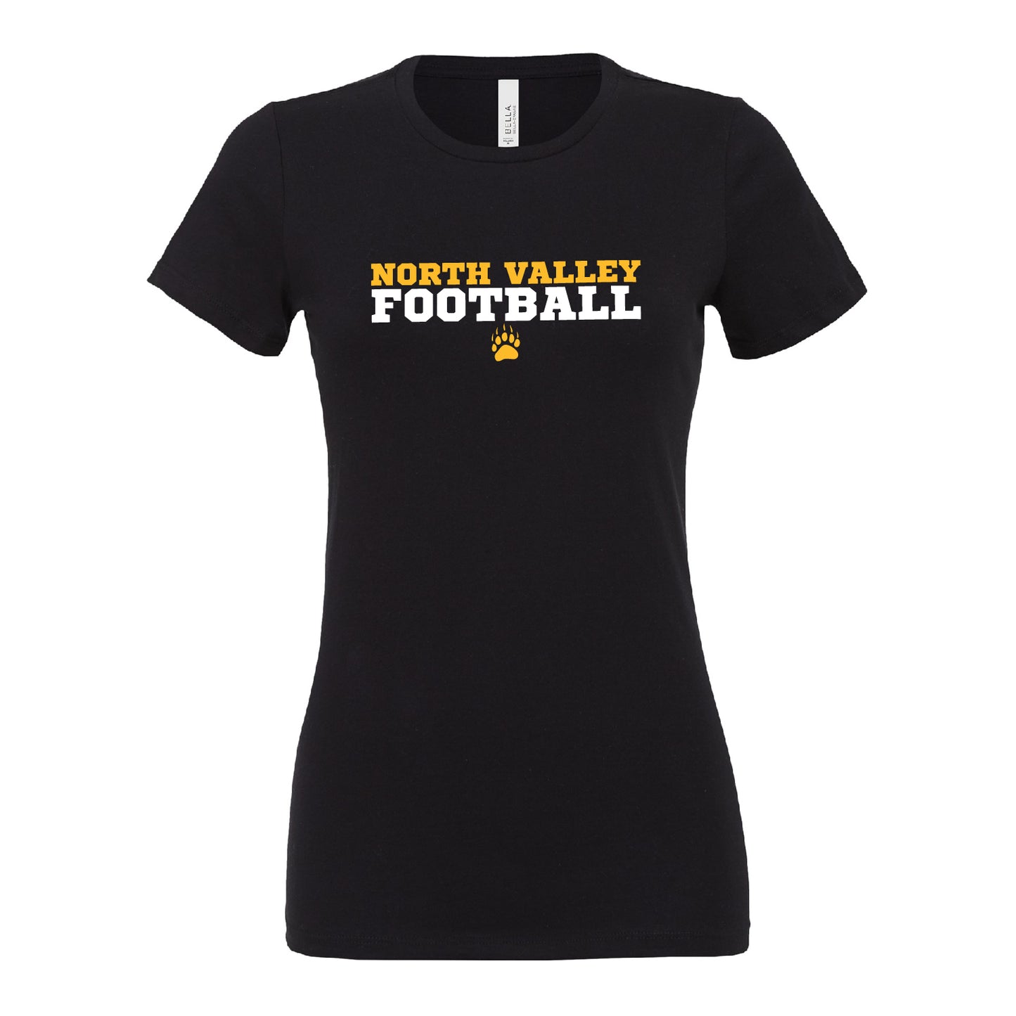 Ladies' T-Shirt Relaxed Jersey Cotton - North Valley Football