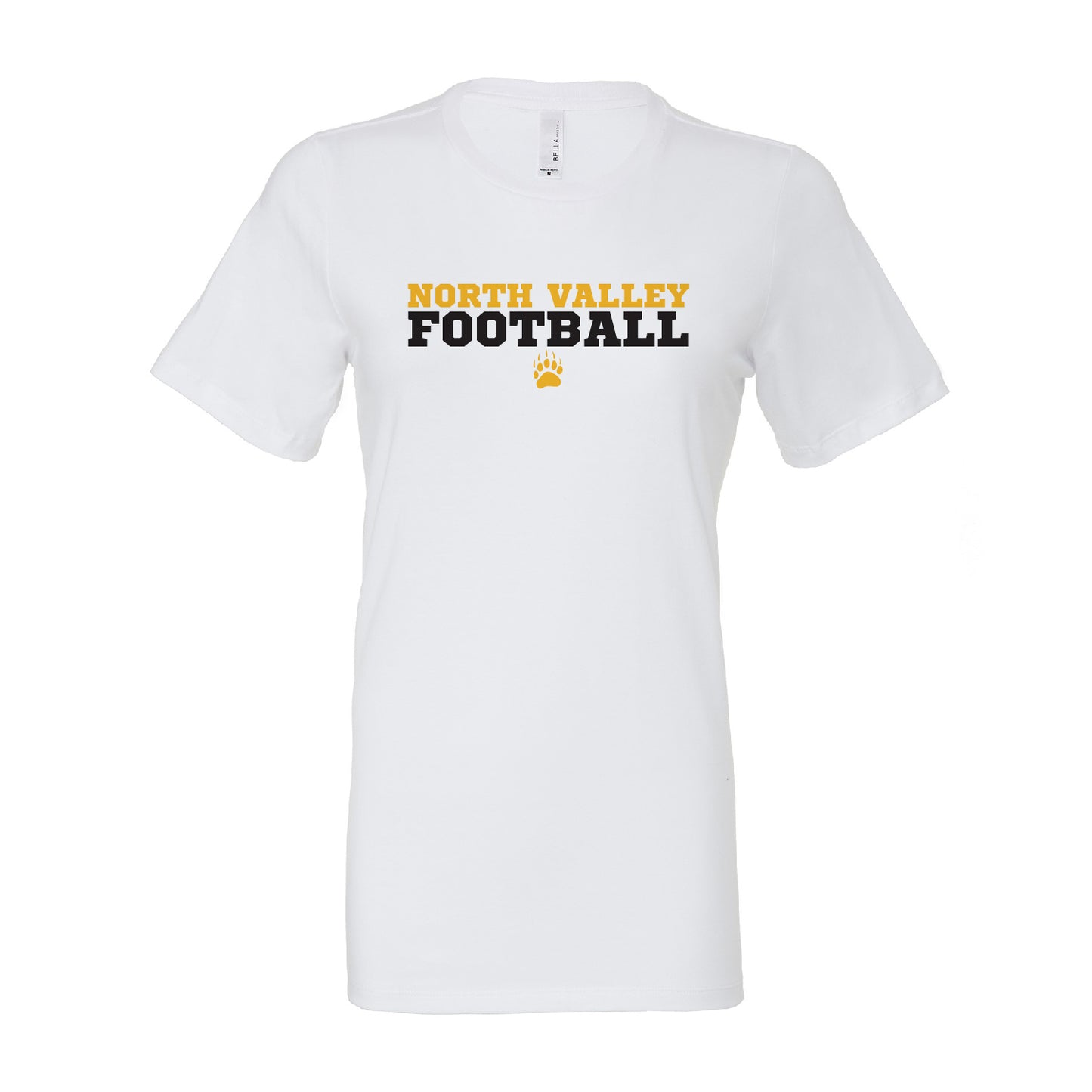 Ladies' T-Shirt Relaxed Jersey Cotton - North Valley Football