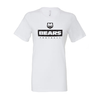 Ladies' T-Shirt Relaxed Jersey Cotton - Bears Block