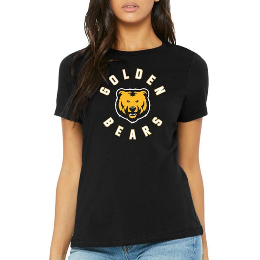 Ladies' T-Shirt Relaxed Jersey Cotton - Bears Circle