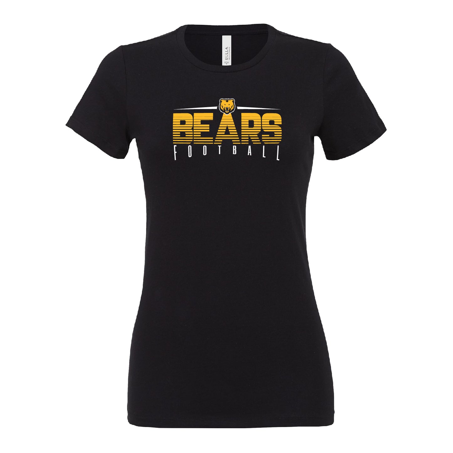 Ladies' T-Shirt Relaxed Jersey Cotton - Bears Gradient