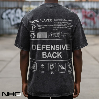 NHO Defensive Back Heavyweight Tee
