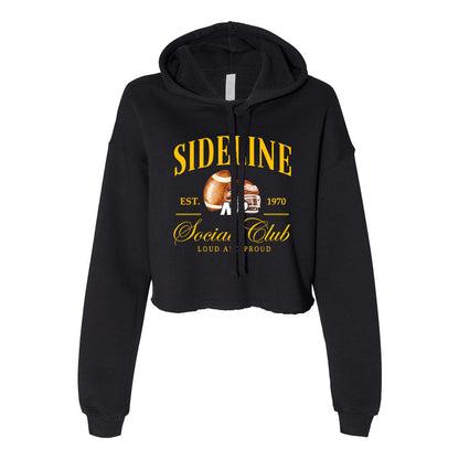 NP Sideline Social Club Women's Crop Fleece Hoodie 7502