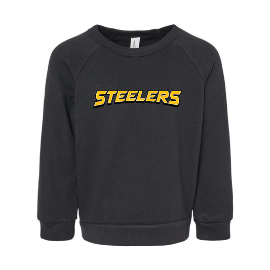 NP Steelers Arch Toddler Fleece Crewneck Sweatshirt 3901T