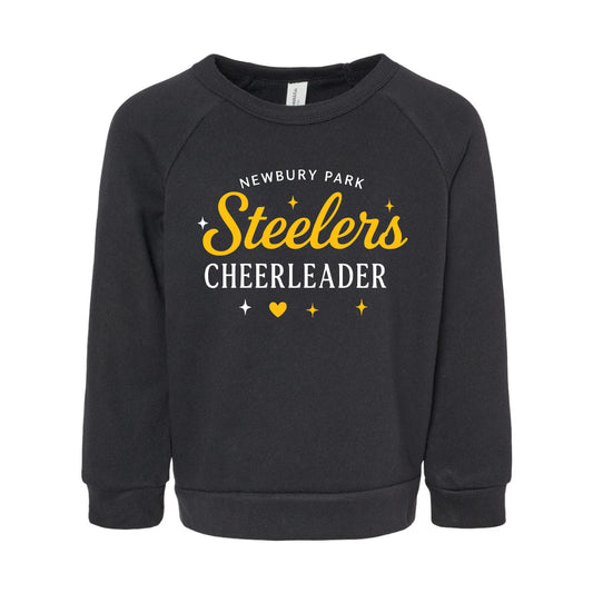 NP Cheerleader Toddler Fleece Crewneck Sweatshirt 3901T