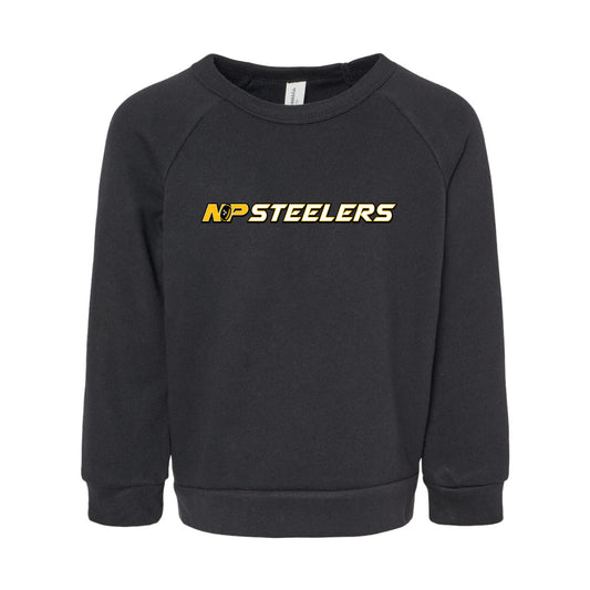 NP Steelers Line Toddler Fleece Crewneck Sweatshirt 3901T
