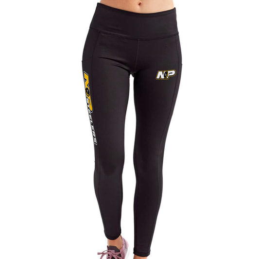 NP Steelers Stack Women's Performance Leggings TD531