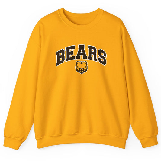 Gold Rush Crewneck Fleece Sweatshirt - Bears Arch