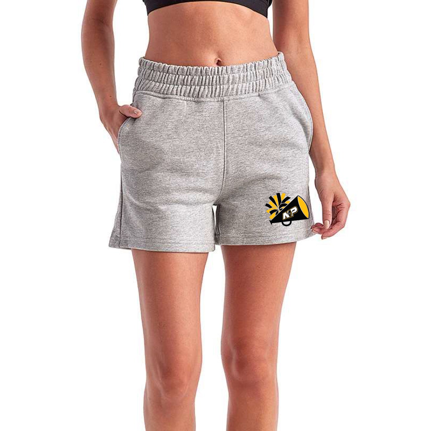NP Cheer Logo Women's Maria Jogger Shorts TD062