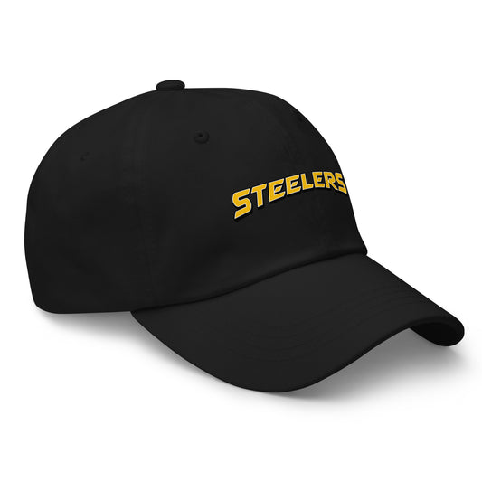 NP Steelers Arch Dad Hat 6245CM