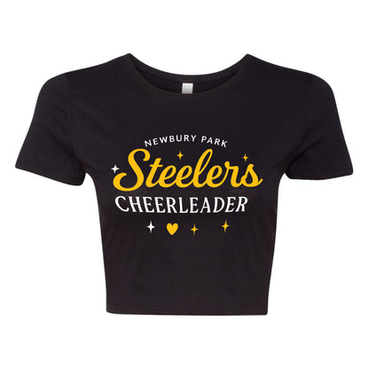 NP Cheerleading Logo Women’s Fitted Crop Tee - 6681