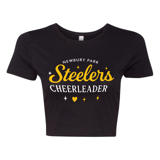 NP Cheerleading Logo Women’s Fitted Crop Tee - 6681