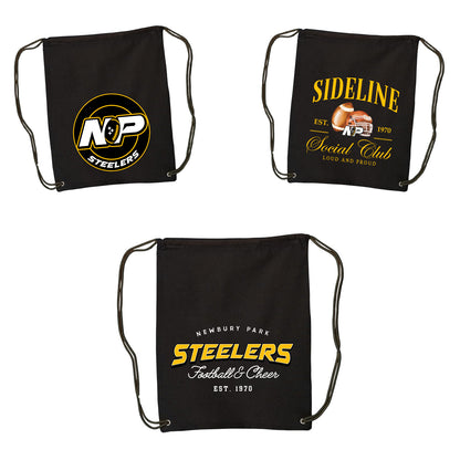 Canvas Drawstring Backpack - 8875