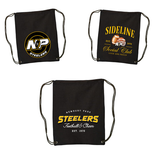 Canvas Drawstring Backpack - 8875