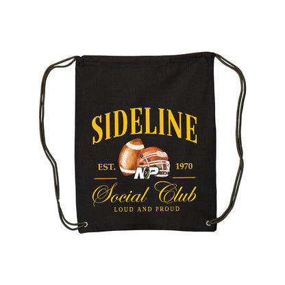 Canvas Drawstring Backpack - 8875