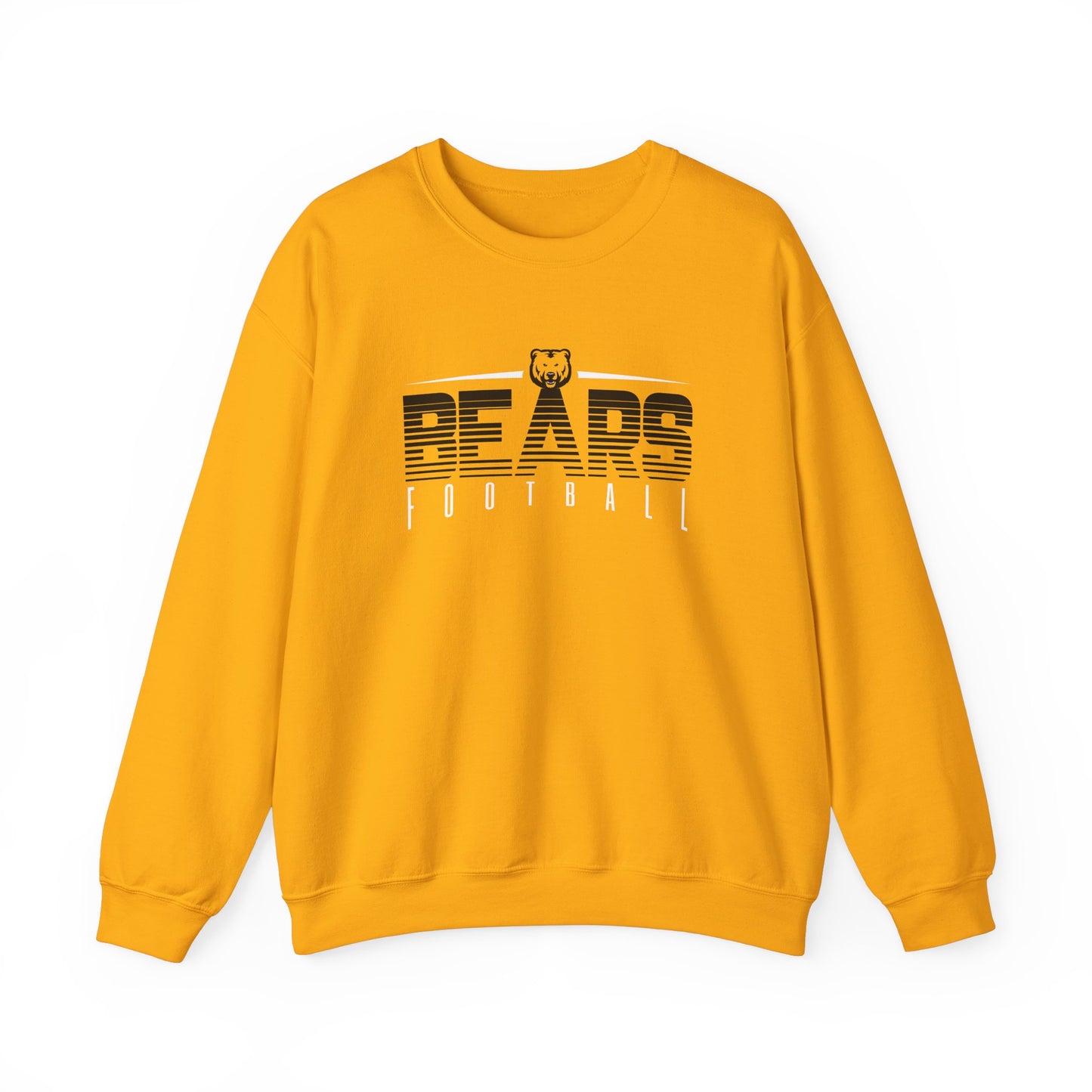 Gold Rush Crewneck Fleece Sweatshirt - Bears Gradient
