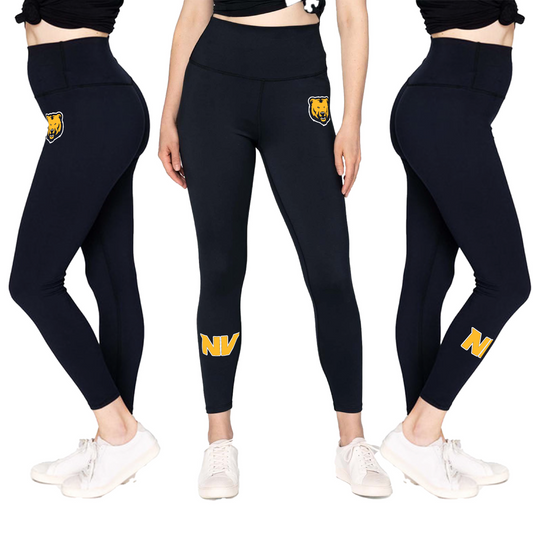 Ladies' Leggings - NV Bear Head