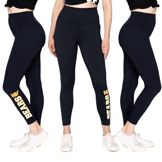 Ladies' Leggings - Bears Block