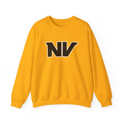 Gold Rush Crewneck Fleece Sweatshirt - NV Logo