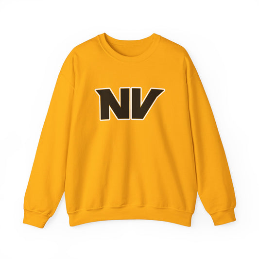 Gold Rush Crewneck Fleece Sweatshirt - NV Logo