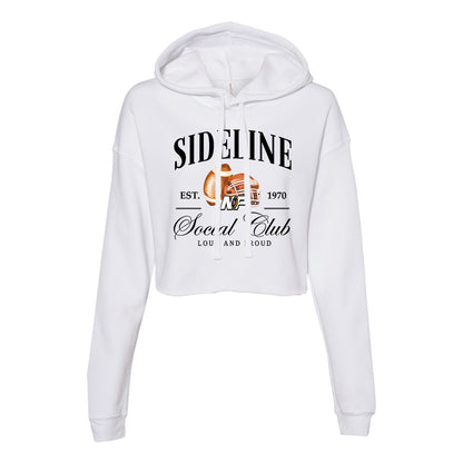 NP Sideline Social Club Women's Crop Fleece Hoodie 7502