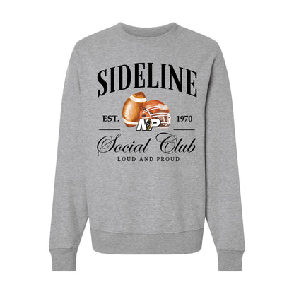 NP Sideline Social Club Unisex 10 oz. Heavyweight Crewneck Sweatshirt 4711
