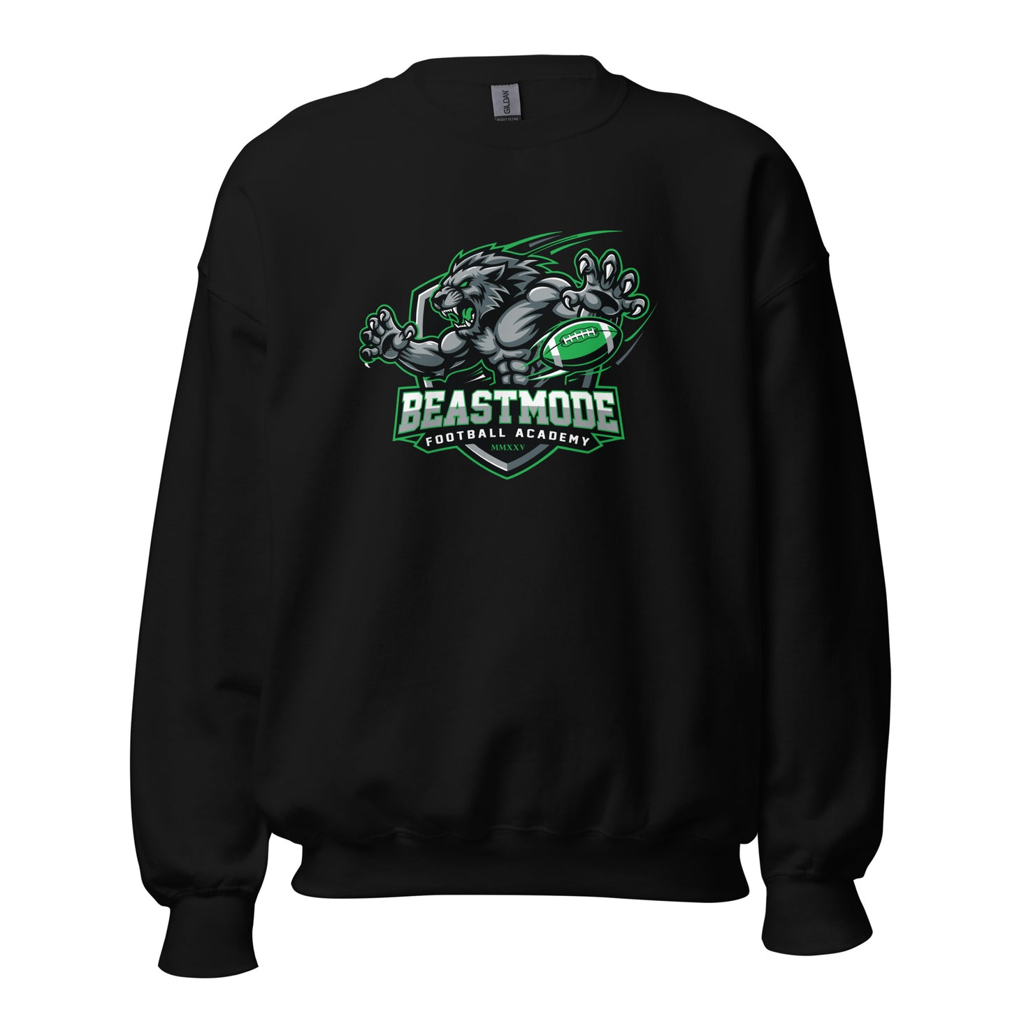 Heavy Crewneck Sweatshirt 180000 - Beast Mode Shield