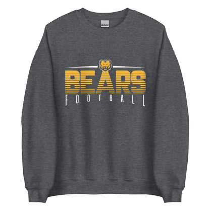 Crewneck Fleece Sweatshirt - Bears Gradient