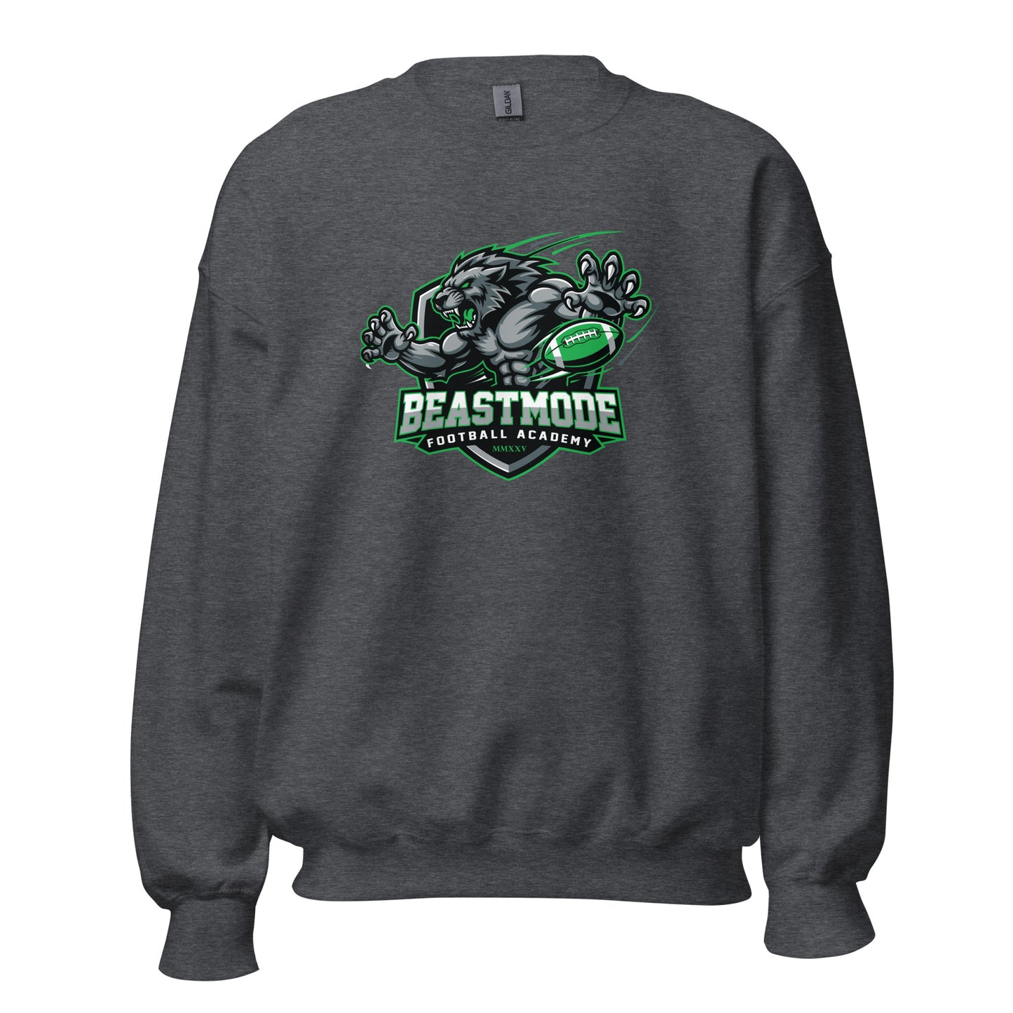 Heavy Crewneck Sweatshirt 180000 - Beast Mode Shield