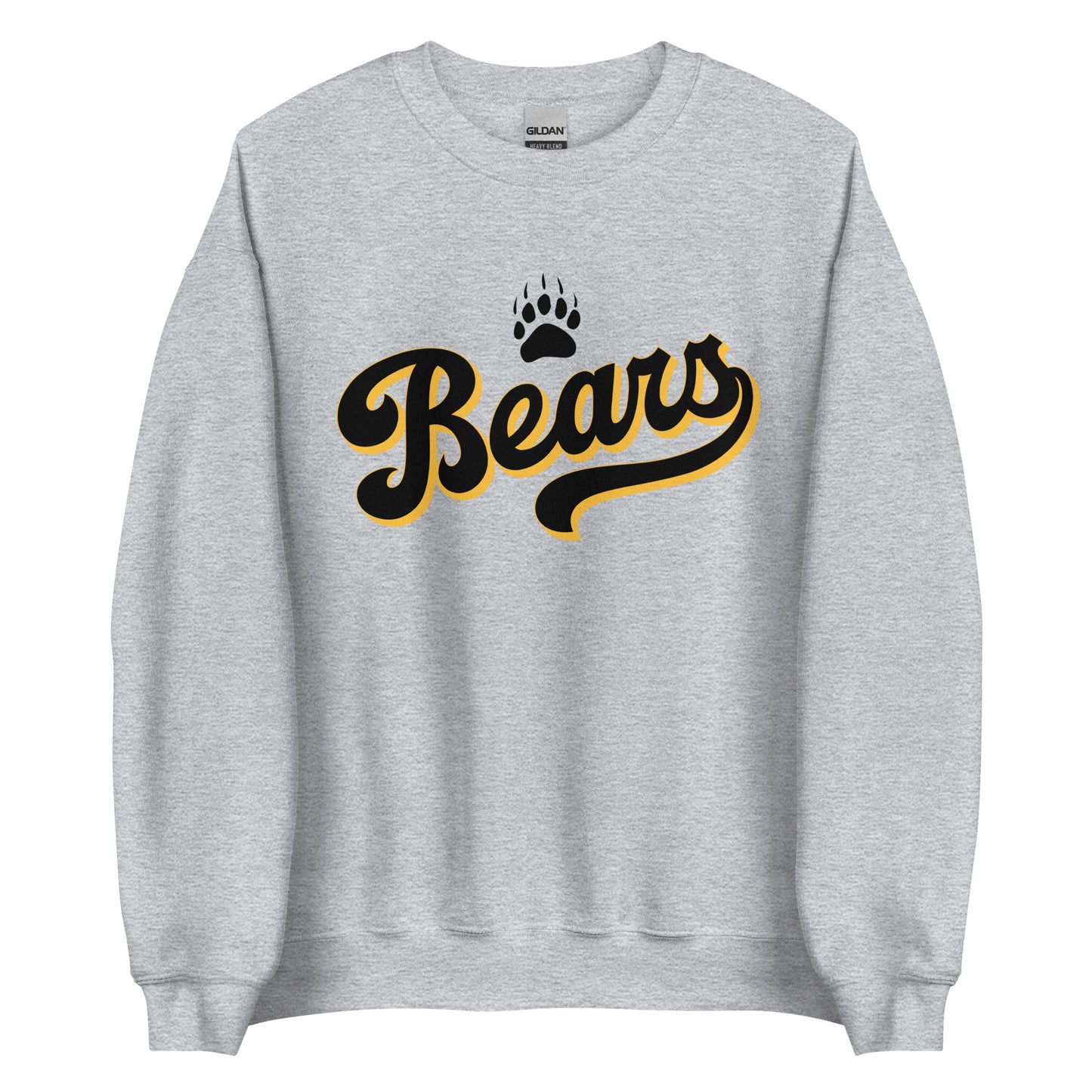 Crewneck Fleece Sweatshirt - Bears Script