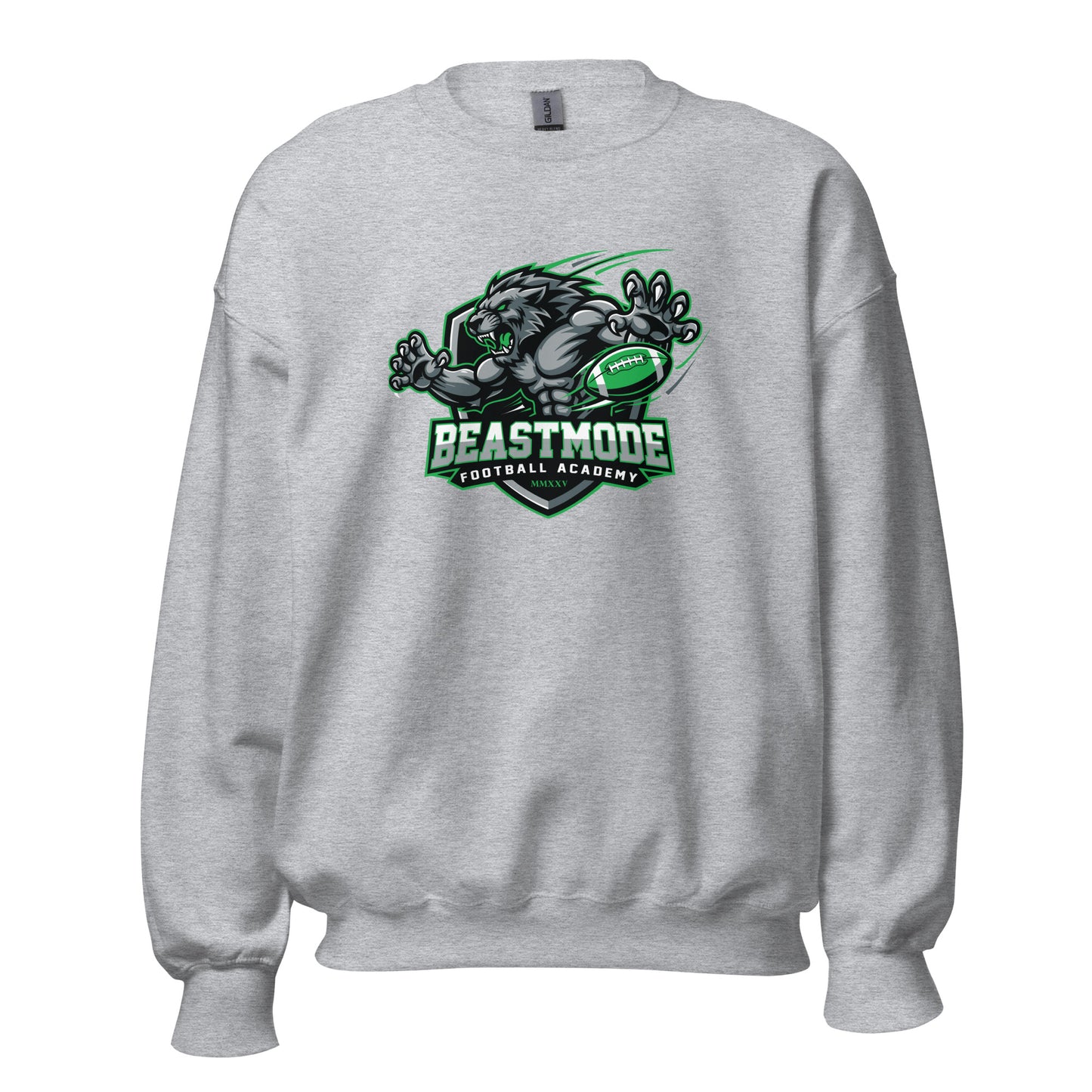 Heavy Crewneck Sweatshirt 180000 - Beast Mode Shield