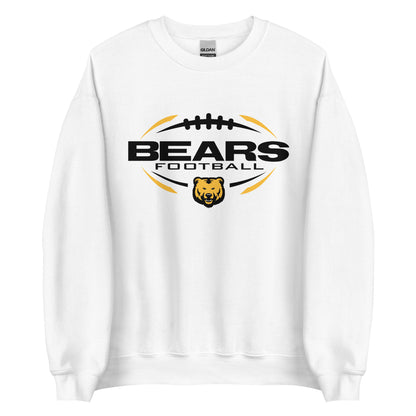 Crewneck Fleece Sweatshirt - Bears Football Sleek