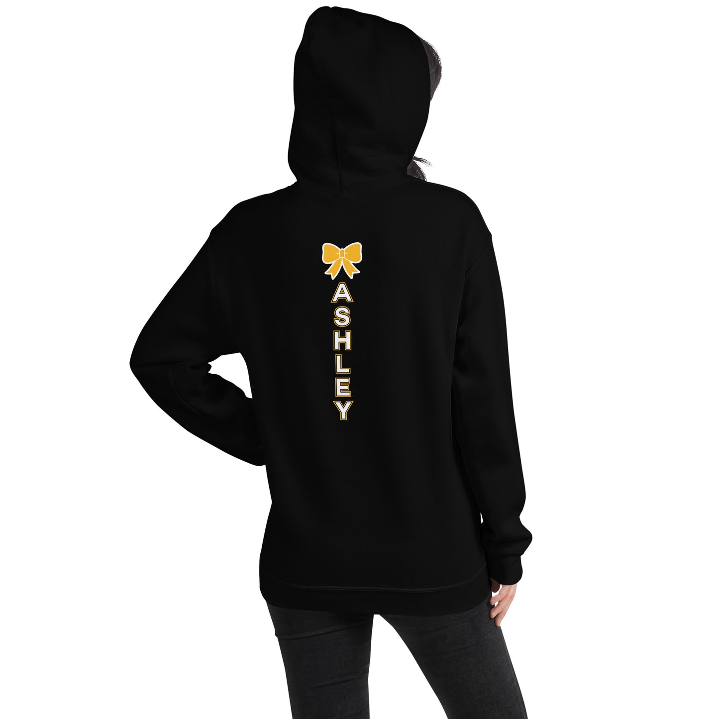 Hoodie Fleece Pullover  - Football and Cheer