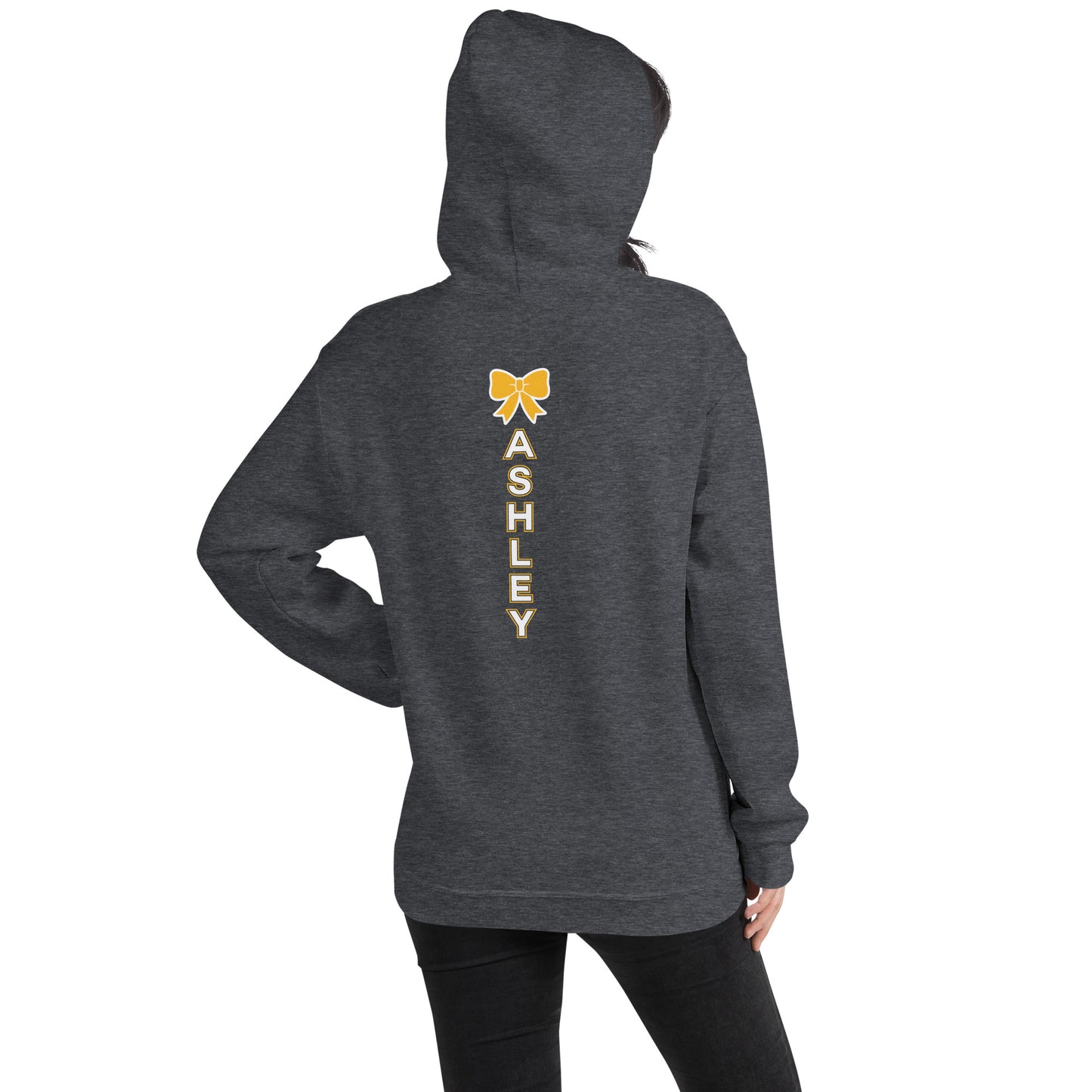 Hoodie Fleece Pullover  - Football and Cheer