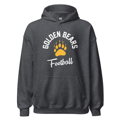Hoodie Fleece Pullover  - Golden Paw