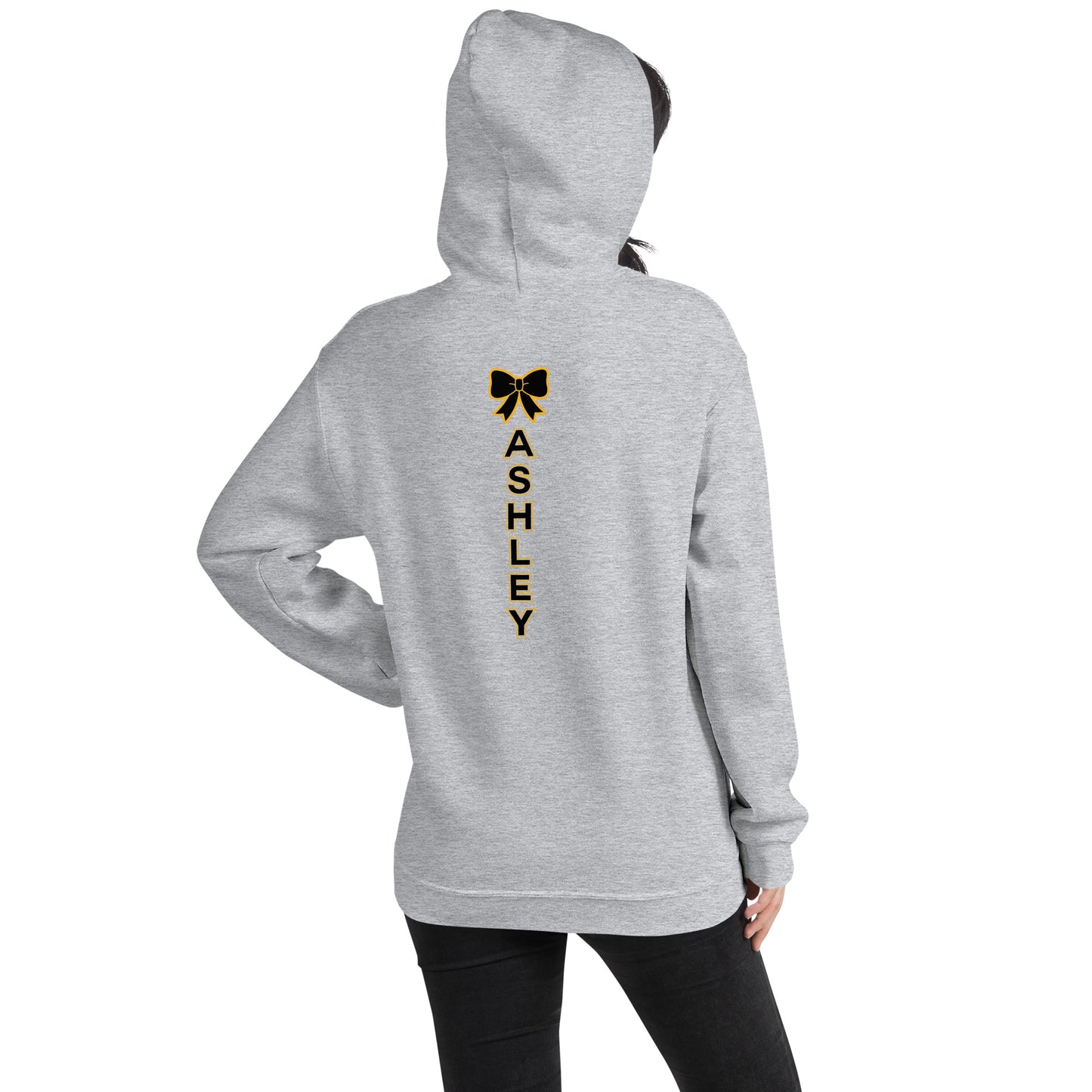 Hoodie Fleece Pullover  - Football and Cheer