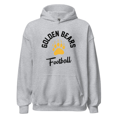 Hoodie Fleece Pullover  - Golden Paw
