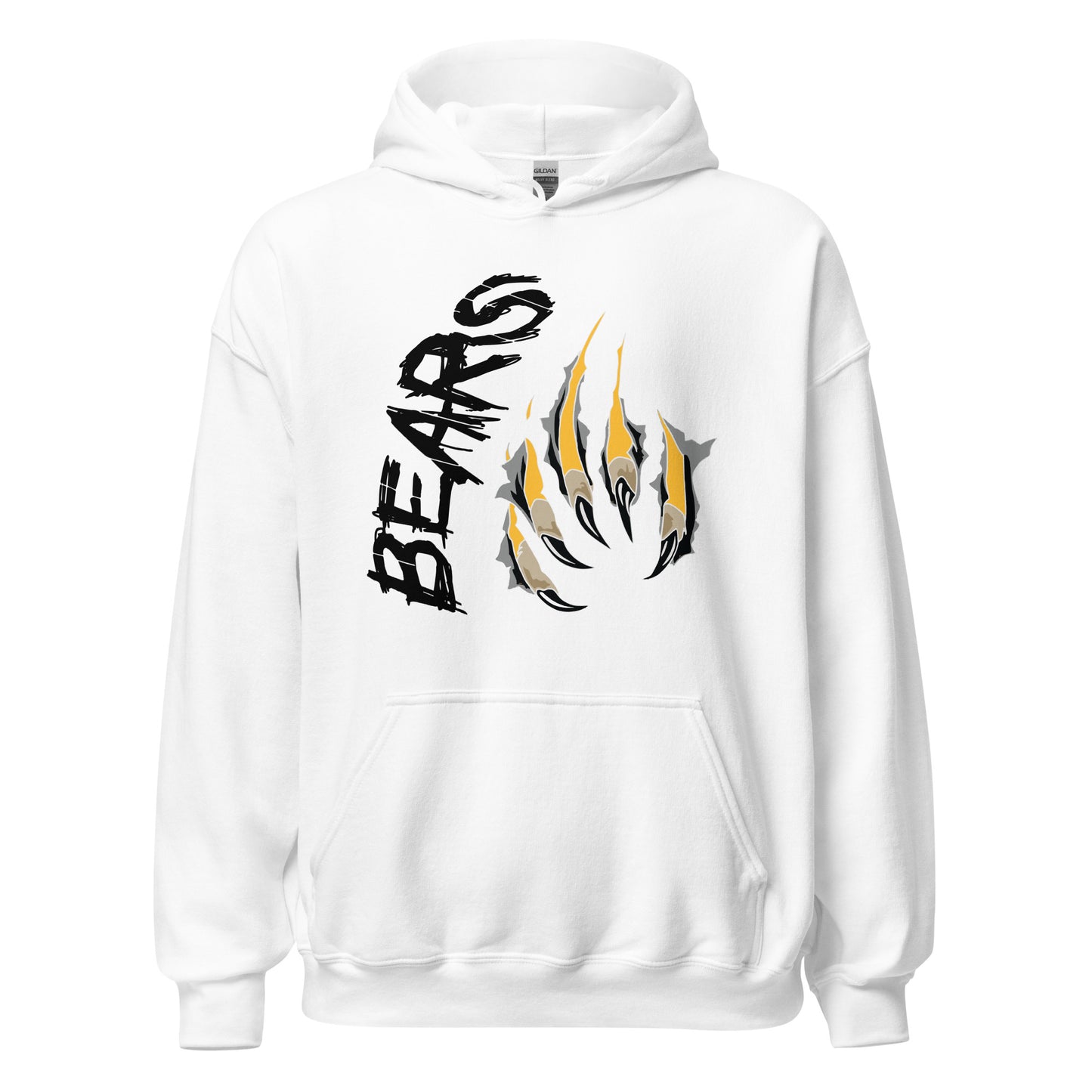 Hoodie Fleece Pullover  - Bears Rip