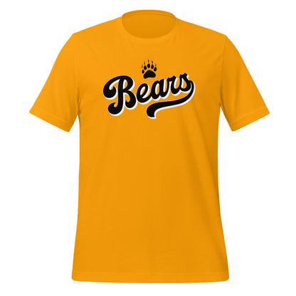 Gold Rush Unisex T-Shirt - Bears Script