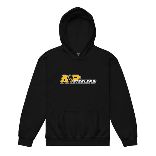 NP Steelers Stacked Youth Heavyweight Hoodie 18500B